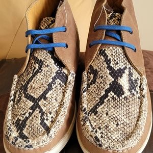 New Robert Graham Men’s leather Sneakers